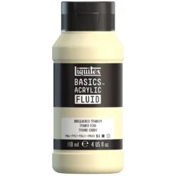 Basics Acrylic Fluid Color - Unbleached Titanium