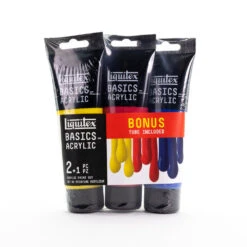 Basics Acrylic Color Set 3x118ml Primary Colors