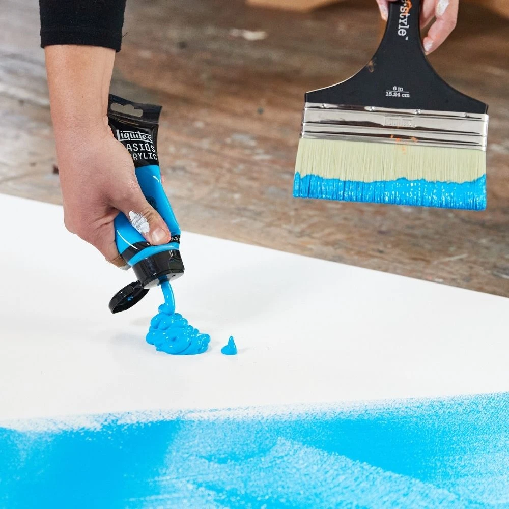 Basics Acrylic Primary Colours Set - 6x22ml - Image 5