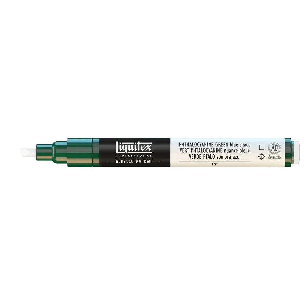 Professional Acrylic Marker - Phthalocyanine Green Blue Shade - Image 5