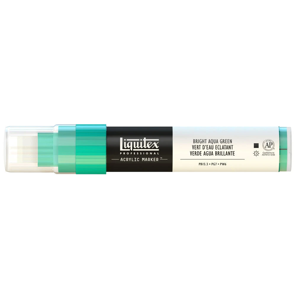 Professional Acrylic Marker - Bright Aqua Green - Image 3