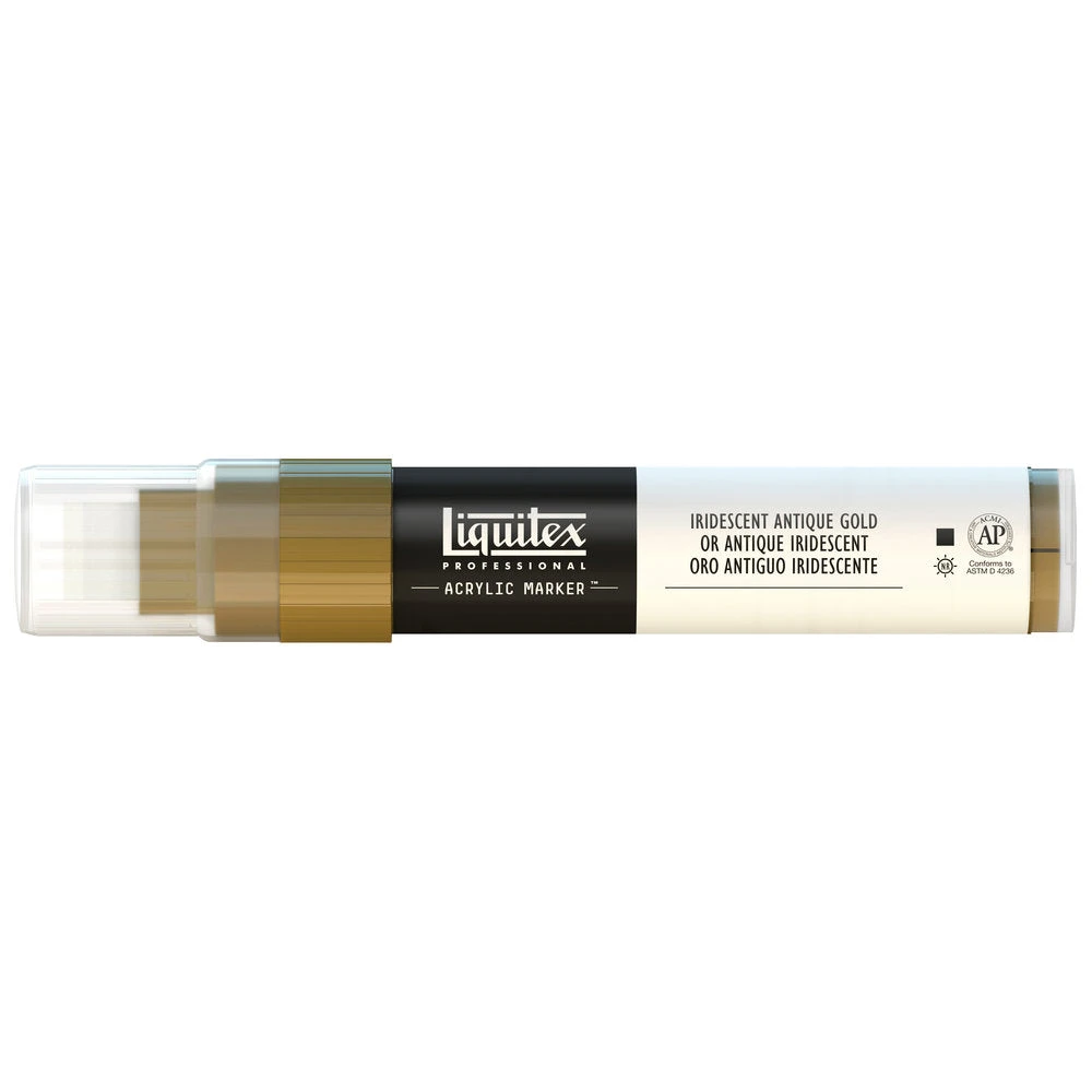Professional Acrylic Marker - Iridescent Antique Gold - Image 3