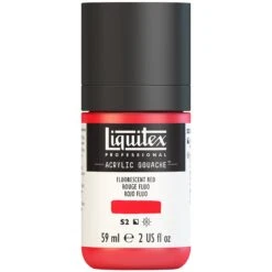 Professional Acrylic Gouache - Fluorescent Red