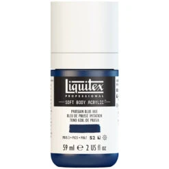 Professional Soft Body Acrylic - Prussian Blue Hue - Universal