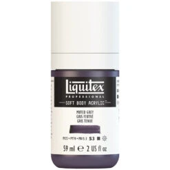 Professional Soft Body Acrylic - Muted Grey - Universal