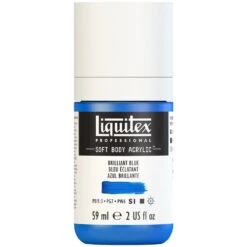 Professional Soft Body Acrylic - Brilliant Blue - Universal