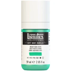 Professional Soft Body Acrylic - Bright Aqua Green - Universal