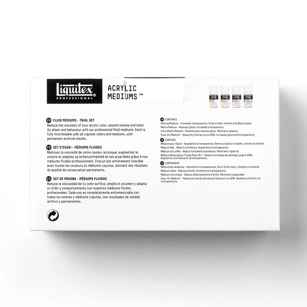 Trial Set - 4x59ml - Fluid Mediums - Image 4