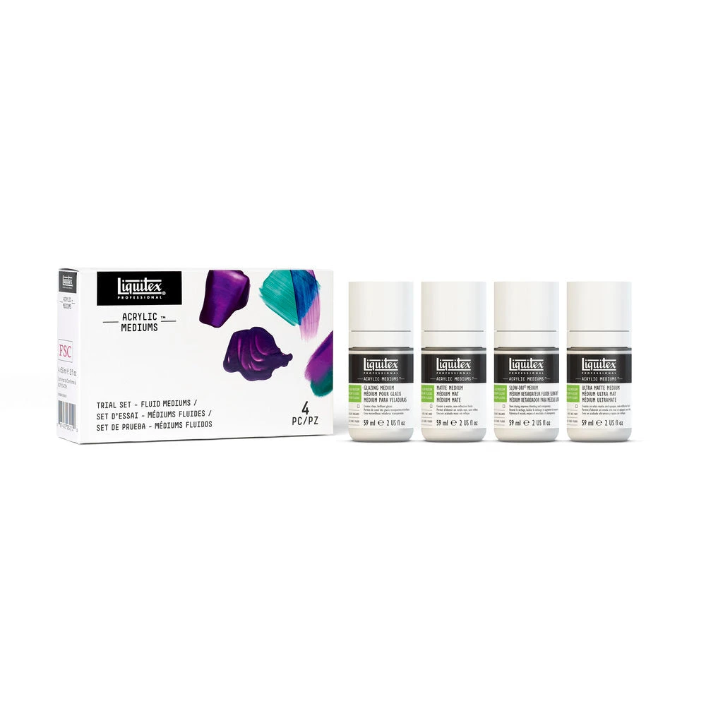 Trial Set - 4x59ml - Fluid Mediums - Image 2