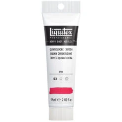 Professional Heavy Body Acrylic - Quinacridone Crimson