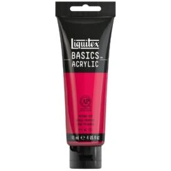 Basics Acrylic Color - Primary Red