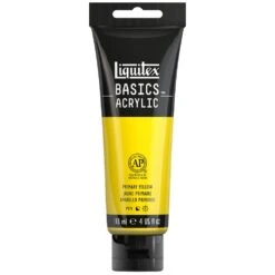 Basics Acrylic Color - Primary Yellow