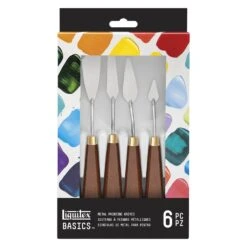 Metal Painting Knives Set - 6 Pack